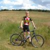 Team Saturn cycling lycra skinsuit