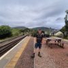 Myself at Rannoch railway station