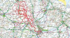 Place's I have cycled to from Little Bytham (updated 16/09/2010)