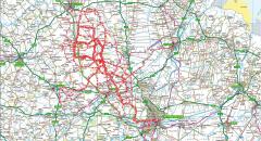 Place's I have cycled to from Little Bytham (updated 22/08/2010)