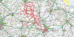 Place's I have cycled to from Little Bytham (updated 28/03/2011)