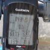 Garmin Edge 705 - showing 63.77 miles