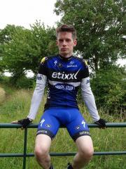 Nick wearing Vermarc Etixx Quick-Step Cycling Team kit