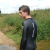 Robert wearing the Orca speedsuit