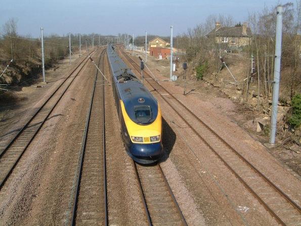 GNER Eurostar train
