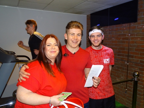 Jay, Connor and Shaun - Sport Relief 2016