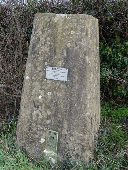 Trig point close to Pickworth, Rutland
