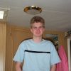 Myself in my folk's caravan