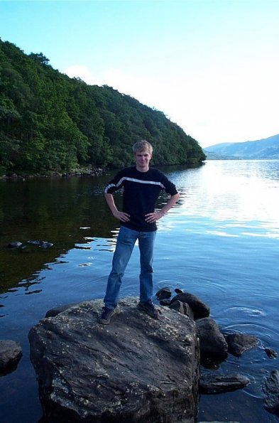Inversnaid on the banks of Loch Lomond