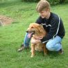 Pebbles and myself at Rutland Water