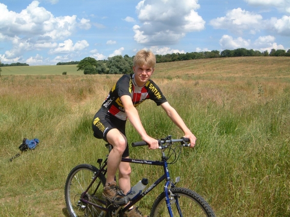 Team Saturn cycling lycra skinsuit 