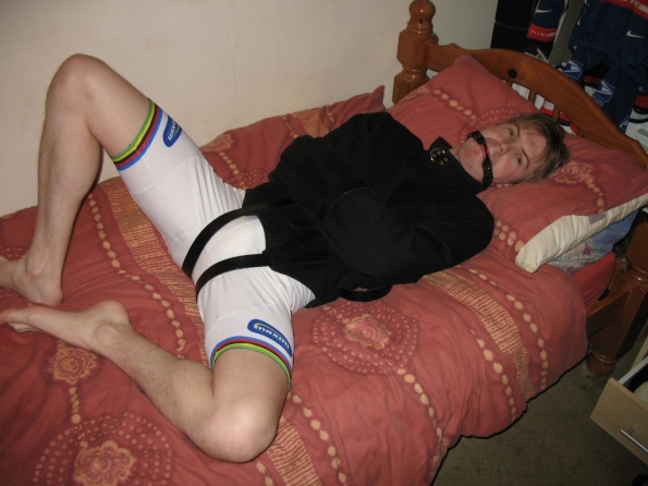 Straitjacket + Ball gag