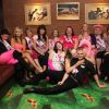 Hen party at the dog track