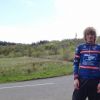 Having a rest on the B821