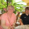 Mum and myself in Paphos