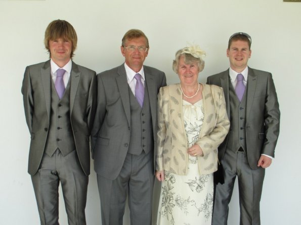 All dressed up for the Wedding