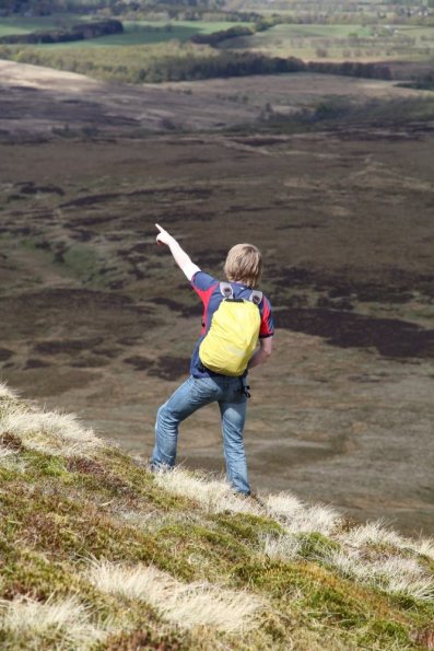 Walking up the Campsie Fells