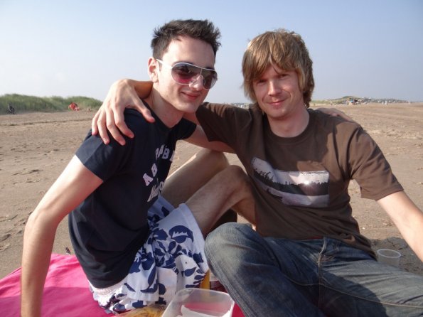 Adam and myself at Skegness