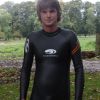 While cycling in the blueseventy wetsuit