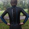 While cycling in the blueseventy wetsuit