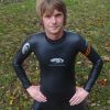 While cycling in the blueseventy wetsuit