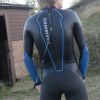 While cycling in the blueseventy wetsuit