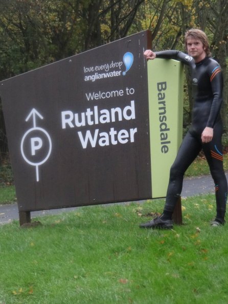 Wetsuit cycling at Rutland Water