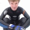 Wetsuit snow fun!