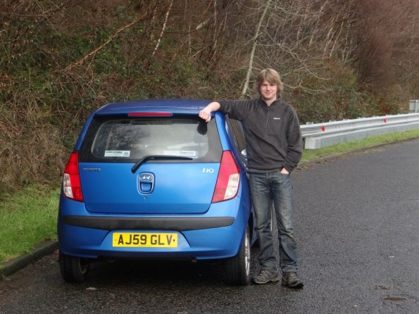 Having a rest while driving up the A82