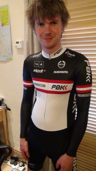 PBK Team Long Sleeve Skinsuit 2013