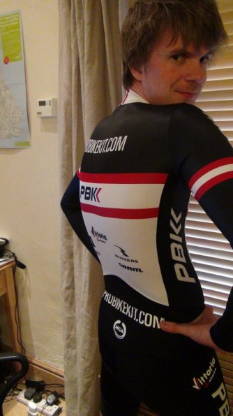 PBK Team Long Sleeve Skinsuit 2013