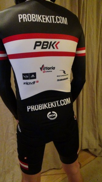 PBK Team Long Sleeve Skinsuit 2013