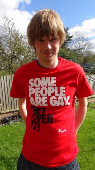 Some people are gay. Get over it!