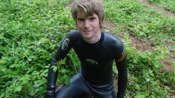 Wetsuit cycling