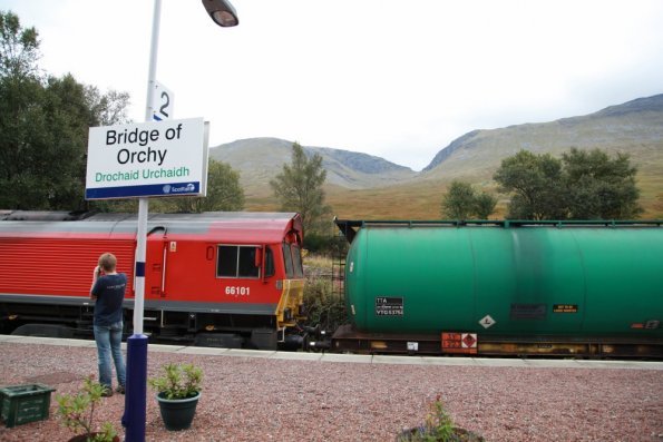 Myself at Bridge of Orchy railway station