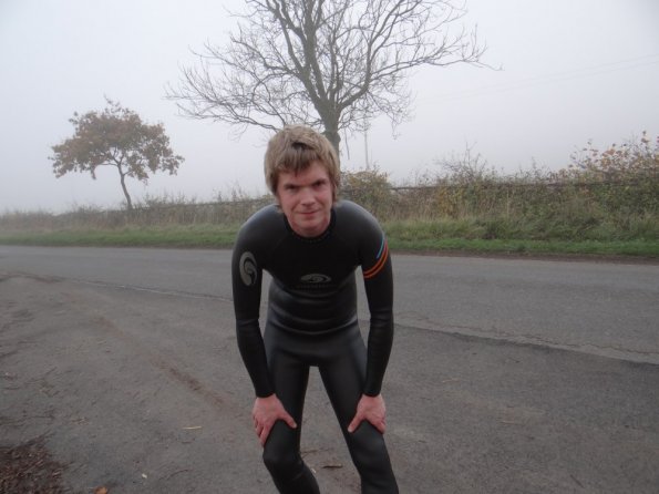 Wetsuit cycling