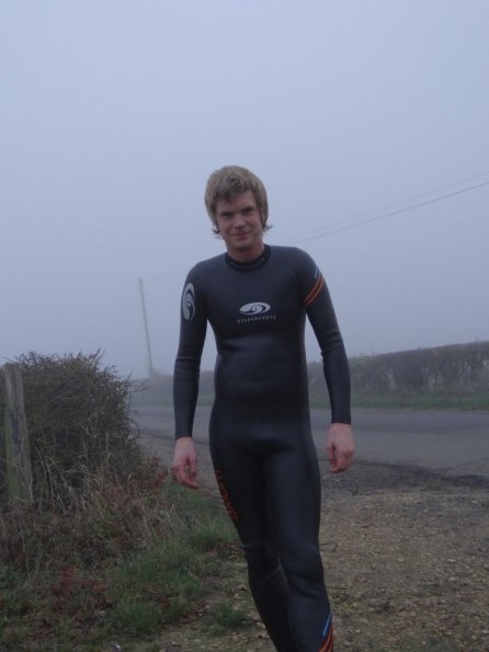 Wetsuit cycling