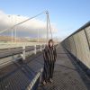 Walking over the Erskine Bridge