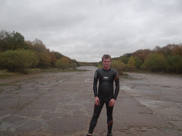 Wetsuit cycling