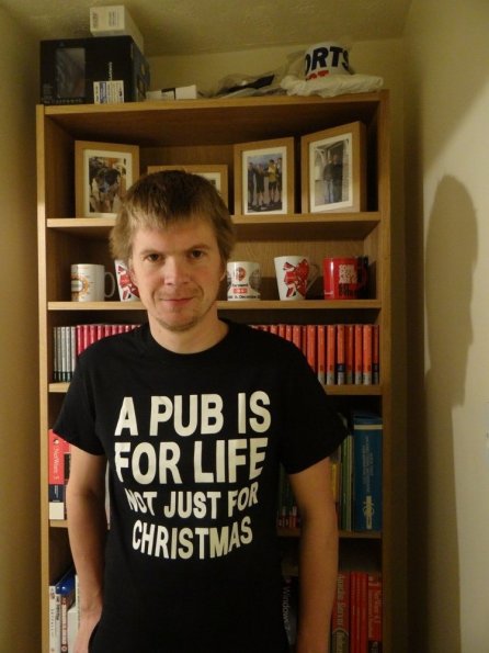 A pub is for life not just Christmas t-shirt