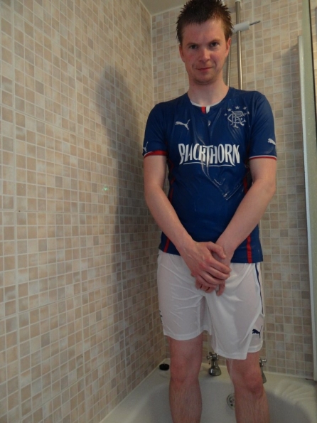 Rangers Home football kit