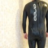 orca speedsuit in the shower