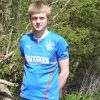 Rangers home shirt + Under Armour Heatgear Shorts