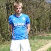 Rangers home shirt and shorts