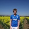 Rangers home shirt and shorts