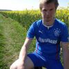 Rangers home shirt + Sondico Core 6 Lycra shorts