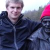 Tom Weir Statue at Balmaha