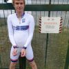 UCI World Cup Team skinsuit + handcuffs