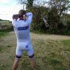 UCI World Cup Team skinsuit + handcuffs