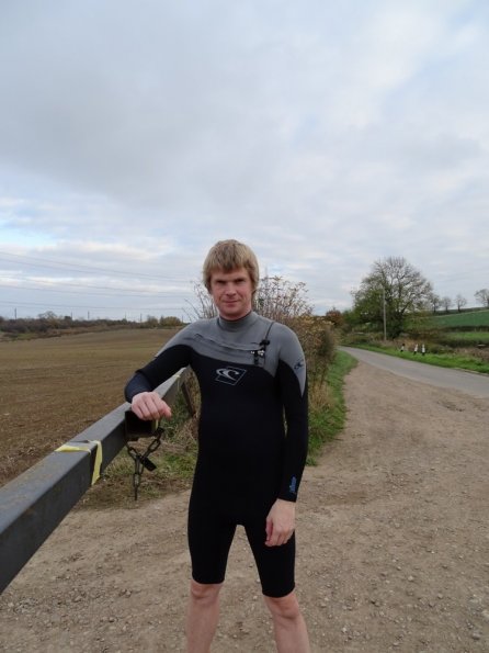 Wetsuit cycling